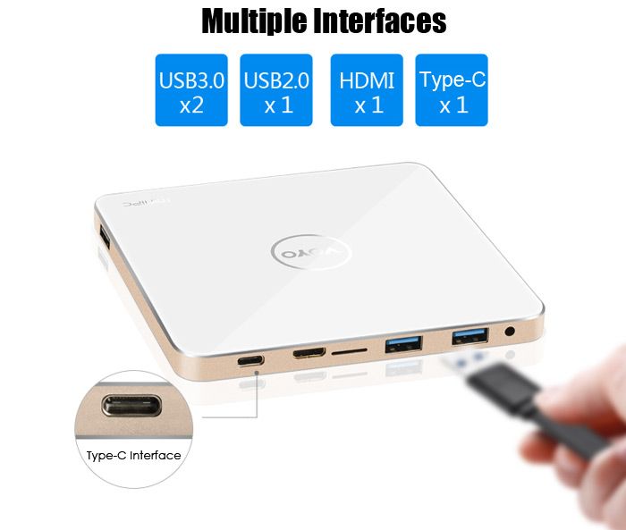 Voyo V3. Компактный неттоп с Windows 10 на базе CPU Intel Atom x7-Z8700 Voyo V3. Компактный неттоп с Windows 10 на базе CPU Intel Atom x7-Z8700