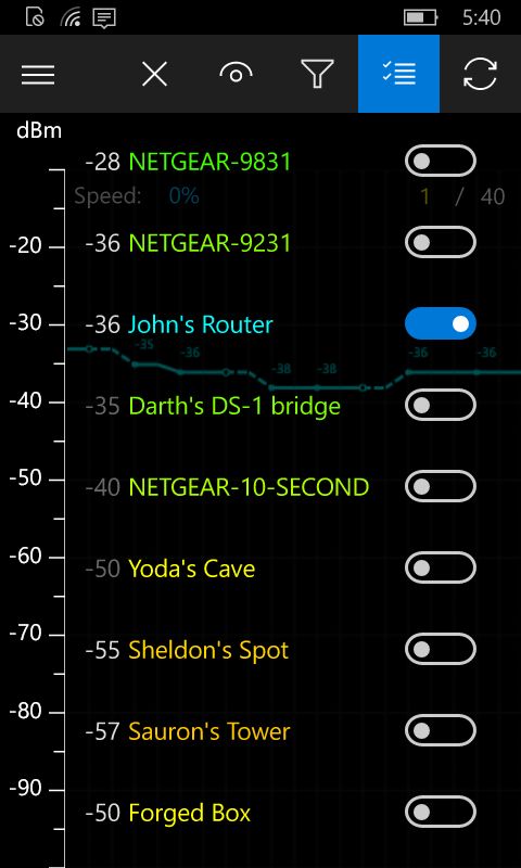 WiFi Commander – менеджер беспроводных сетей для Windows 10 и Windows 10 Mobile