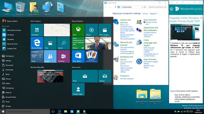 Windows 10 build 10147: еще один шаг на пути к финальной версии