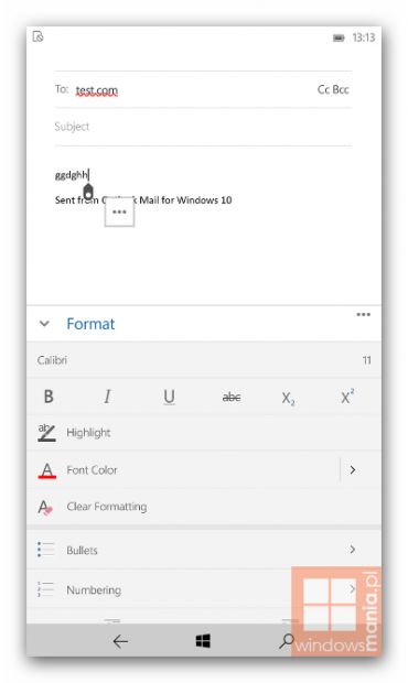 Windows 10 для смартфонов: несколько нововведений на скриншотах новой сборки