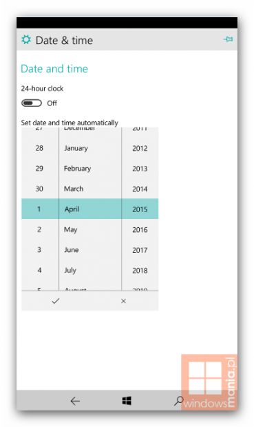 Windows 10 для смартфонов: несколько нововведений на скриншотах новой сборки