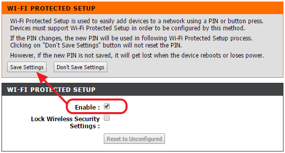 Как отключить WPS на роутере