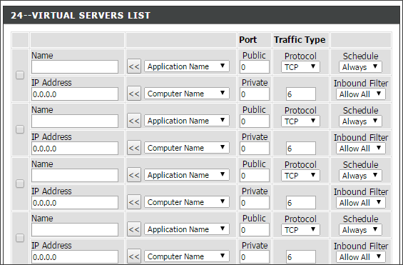 Как открыть порты на роутере D-Link Как открыть порты на роутере D-Link