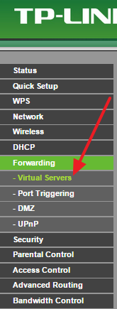 Как открыть порты на роутере TP-LINK