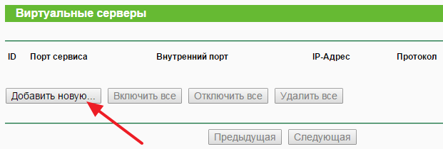 Как открыть порты на роутере TP-LINK