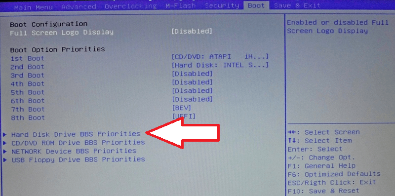BOOTMGR is missing - что делать?