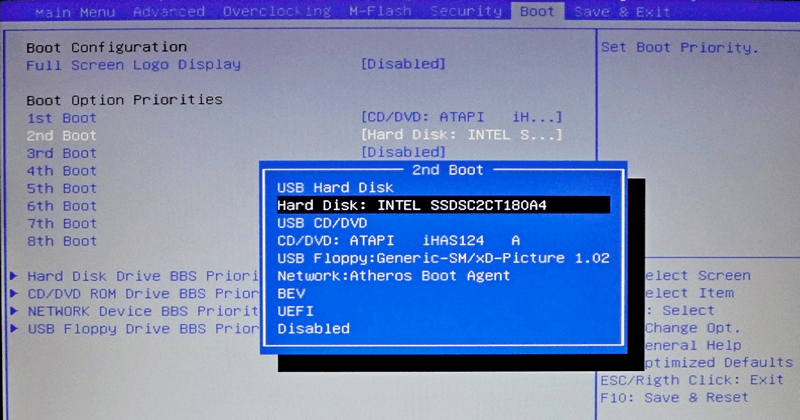 BOOTMGR is missing - что делать?