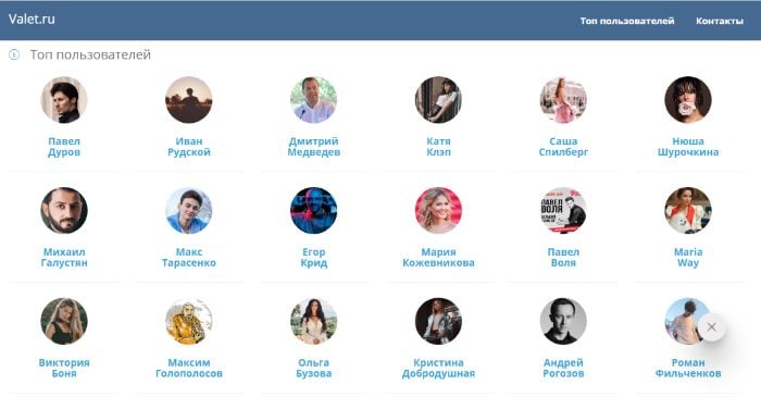 Что за сайт Valet.ru Что за сайт Valet.ru