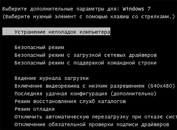 Исправить ошибку если не загружается Windows 10, 7 и 8