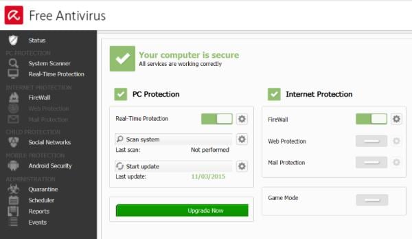 Лучшие бесплатные антивирусы для Windows 7, 8, 10