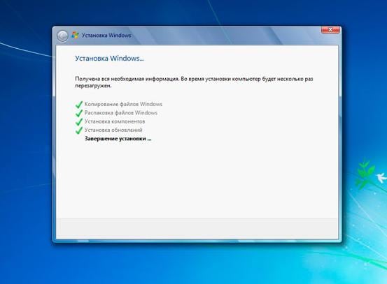 Пошаговая установка Windows 7: инструкция для новичков