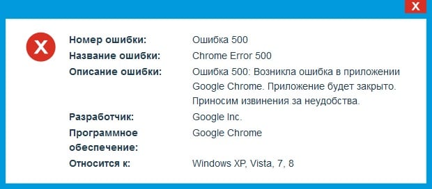 Как исправить HTTP ERROR 500