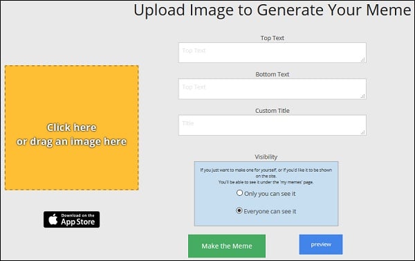 Как создать мем онлайн со своей картинкой