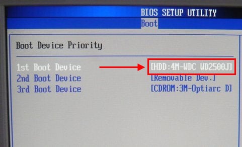 Ошибка Disk boot failure: что делать?
