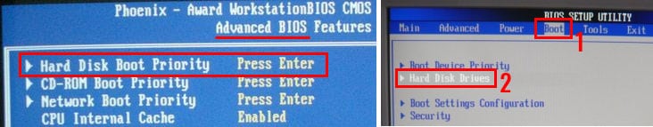 Ошибка Disk boot failure: что делать?