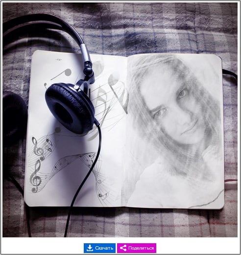 Сделать арт из фото онлайн