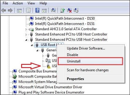 Скачать «Контроллер универсальной последовательной шины USB» на Windows 7