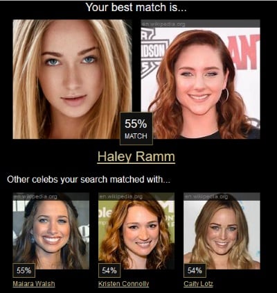 На какую звезду я похожа по фото