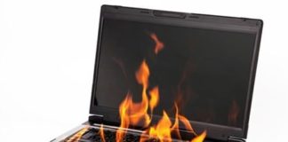 Перегревается ноутбук и выключается что делать