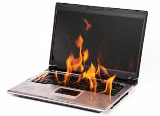 Перегревается ноутбук и выключается что делать