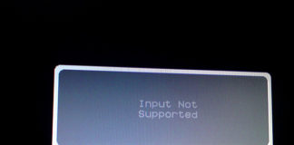 Ошибка Input Not Supported исправить при запуске