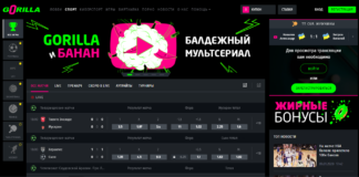 Горилла — ставки на теннис