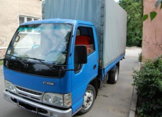 Замена стекла на грузовике