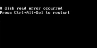 Что делать с a disk read error occurred ошибки перевод