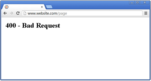 Что это означает 400 bad request и как исправить