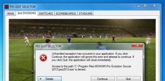 Unhandled exception has occurred in your application что делать