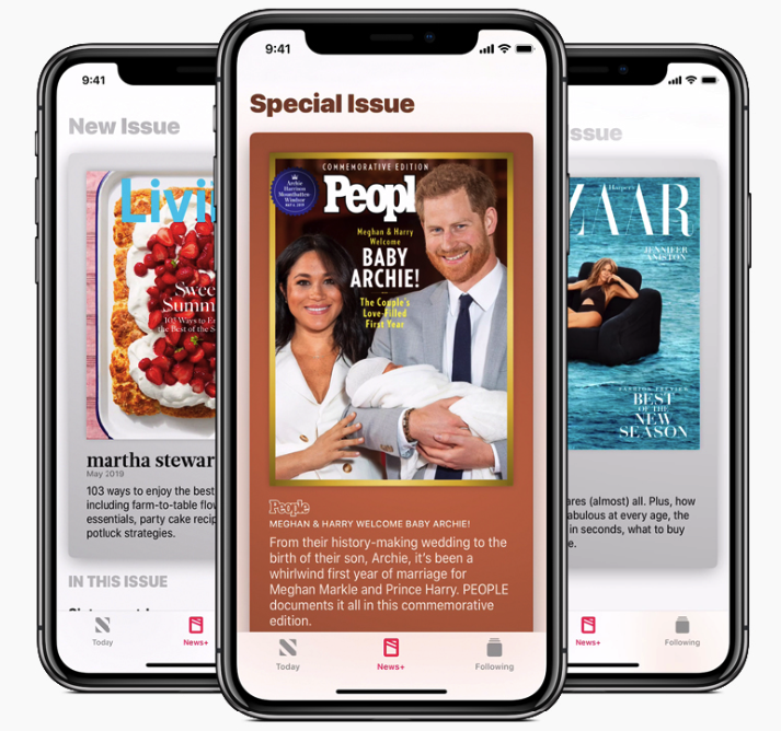 Приложения для журналов и газет