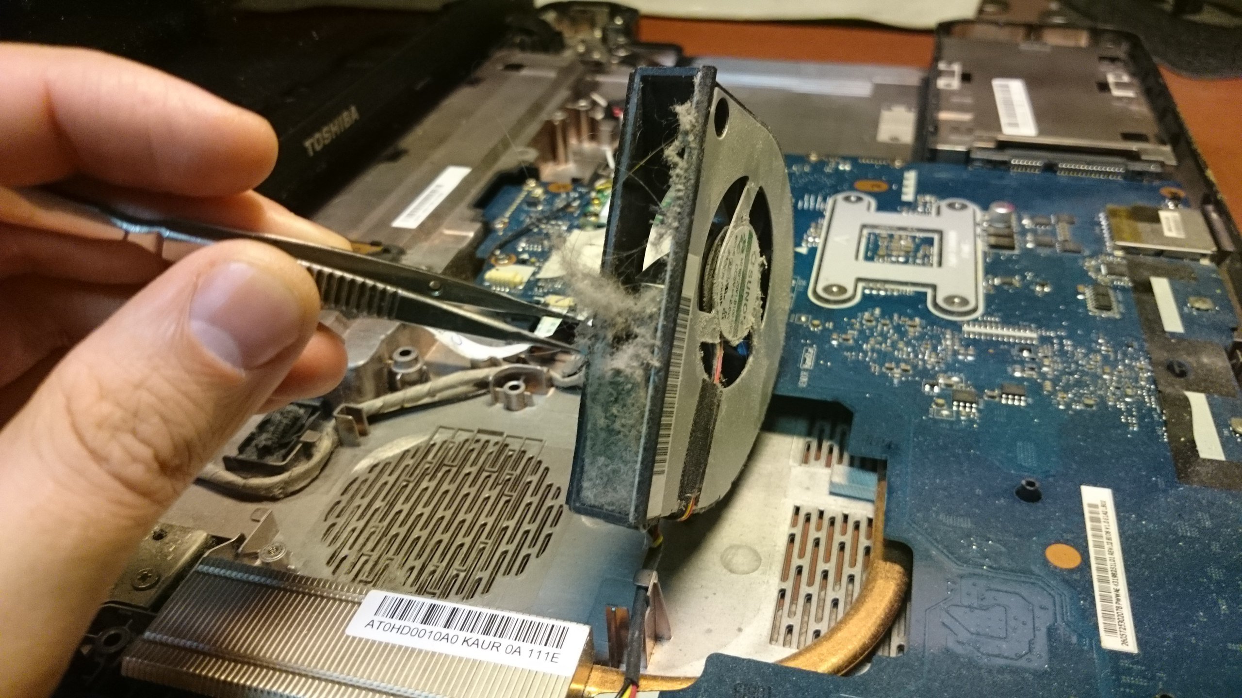 Когда необходимо почистить ноутбук